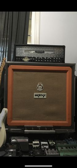 Mesa Boogie Triple Rectifier Head And Orange Ppc4x12