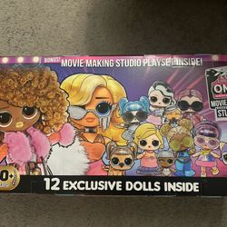 Brand New LOL Movie Making Studio 12 Dolls 