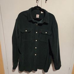 Levi's Men's Relazed Fit Corduroy Shacket Size Xl