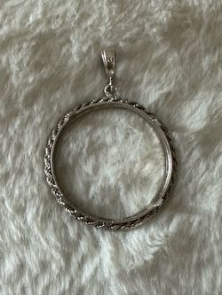 Silver centenario holder bezel