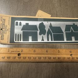 Country Stencils tin stencil - 1982- NEW 