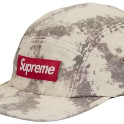 Supreme Denim Camp Bleached Cap