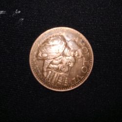 1969 Apollo Xi Armstrong Coin