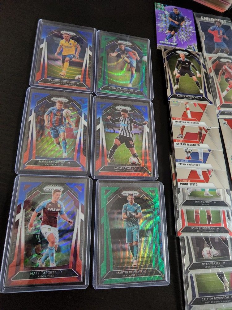 PRIZM Soccer Lot , Parallels Rookies And More 