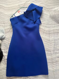 Blue dress