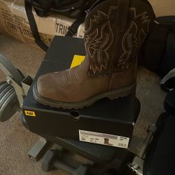 CAT Steel Toe Boots