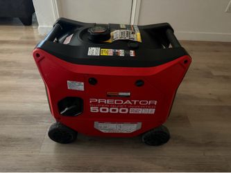 Predator Super Quiet Inverter 5000 DUAL FUEL