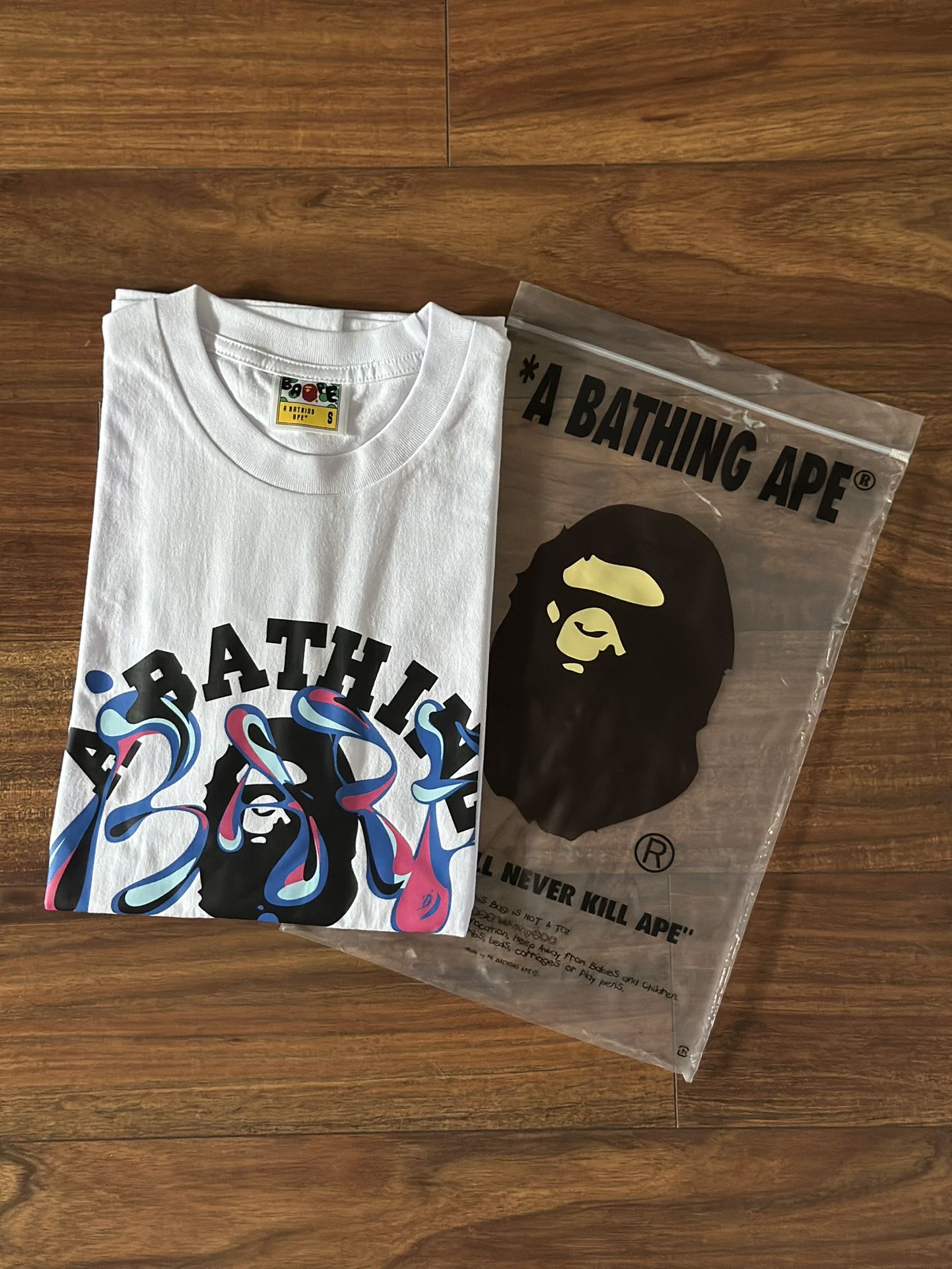 A Bathing Ape “Paint” Splatter Bape