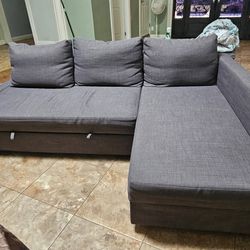 Gray Sofa/ Bed