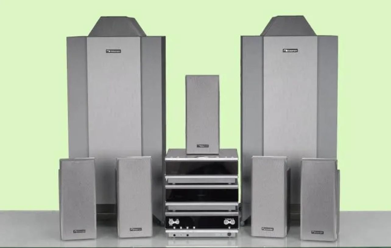 FULL Home Theater System(Price Negotiable): Nakamichi SoundSpace 8.5- Surround Processor, DVD/CD Player, 5 Satellite speakers, 2 Subwoofers