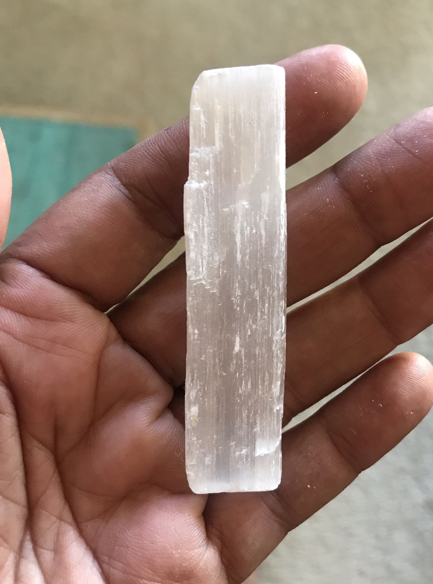 POWERFUL SELENITE healing crystal. Charge other crystals with it. NEW