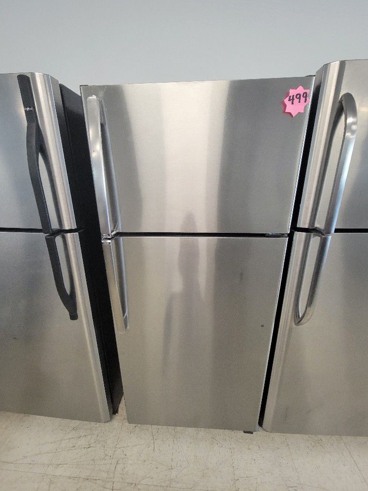 Ge Top Freezer Refrigerator Used Good Condition With 90day's Warranty 