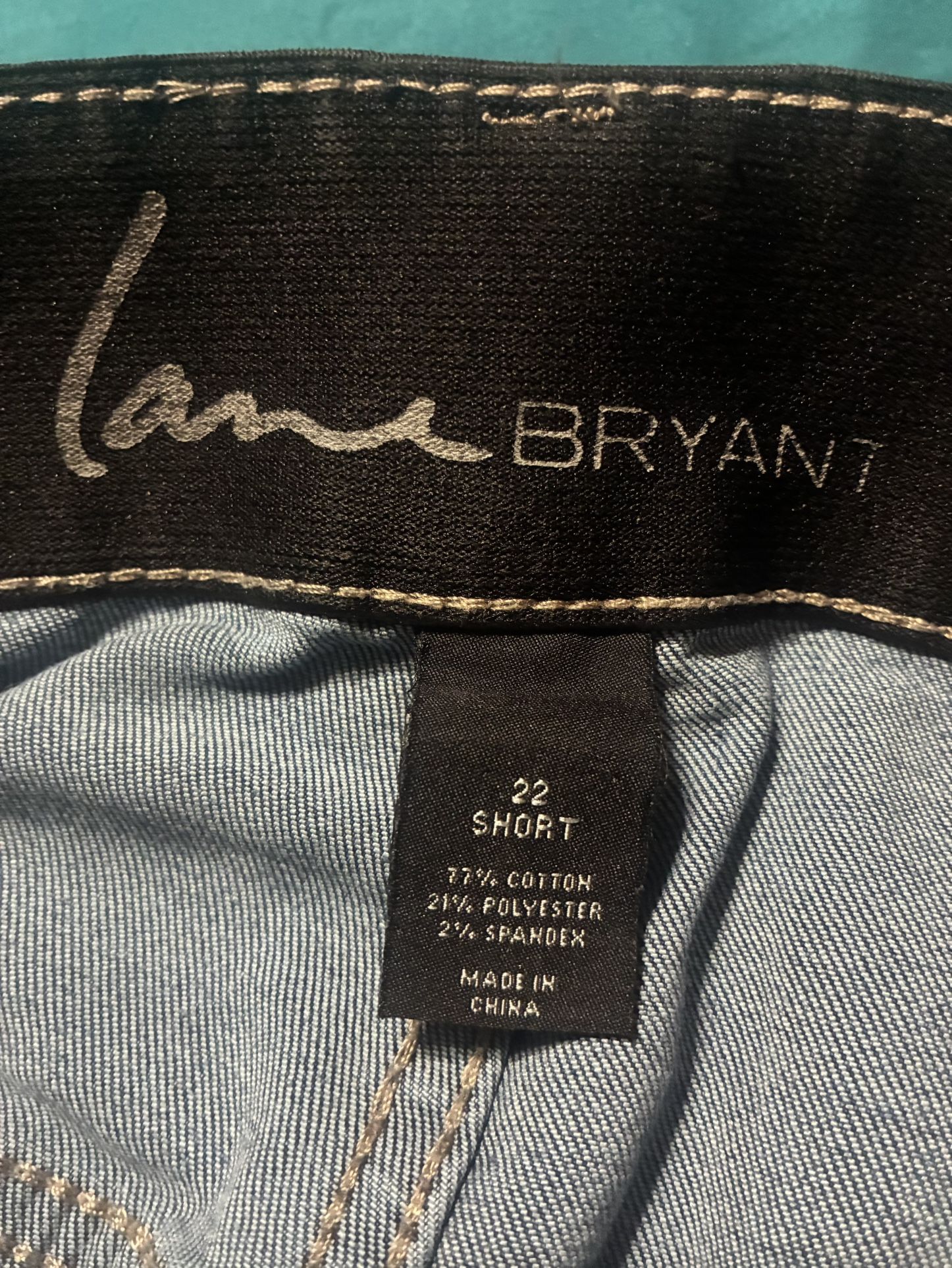 Lane Bryant Blue  Jeans Size 22 Short