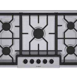 Gas Cooktop 36" Stainless steel