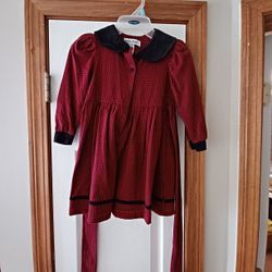 Red Checkered Dress Size 4