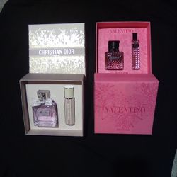 Valentino And Christian Dior - Perfumes