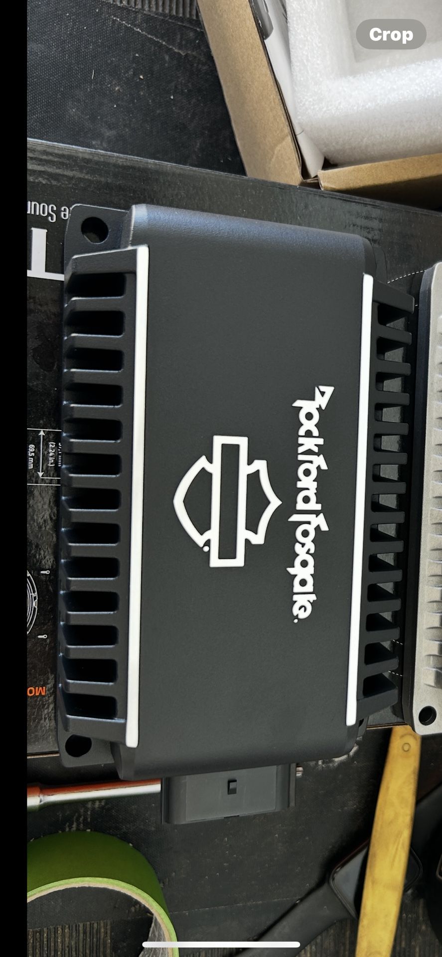 Harley Fosgate 500w Amp
