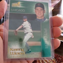 Kerry Wood 1998 Pacific Aurora Rookie Baseball Card 