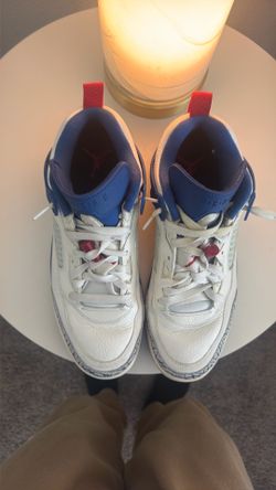 Jordan Spizike low: blue/varsity size 11