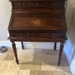 Wooden  Secretary  Desk 