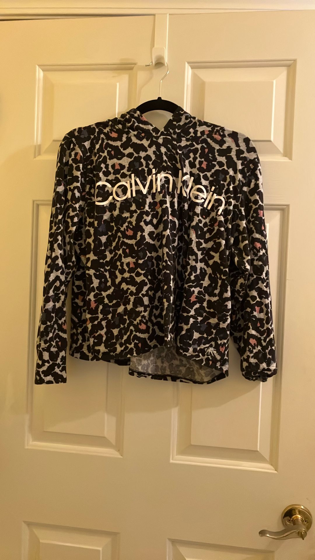 Calvin Klein Multicolor Leopard Print/cheetah Print Hoodie