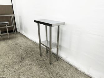 12W x 24D x34H All Stainless Steel Table NSF HN-WT2412-SB