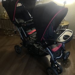 BabyTrend Sit N’ Stand Double Stroller