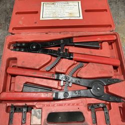 Large Locking Snap Ring Pliers Set 