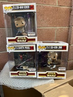 Star Wars funko pop set