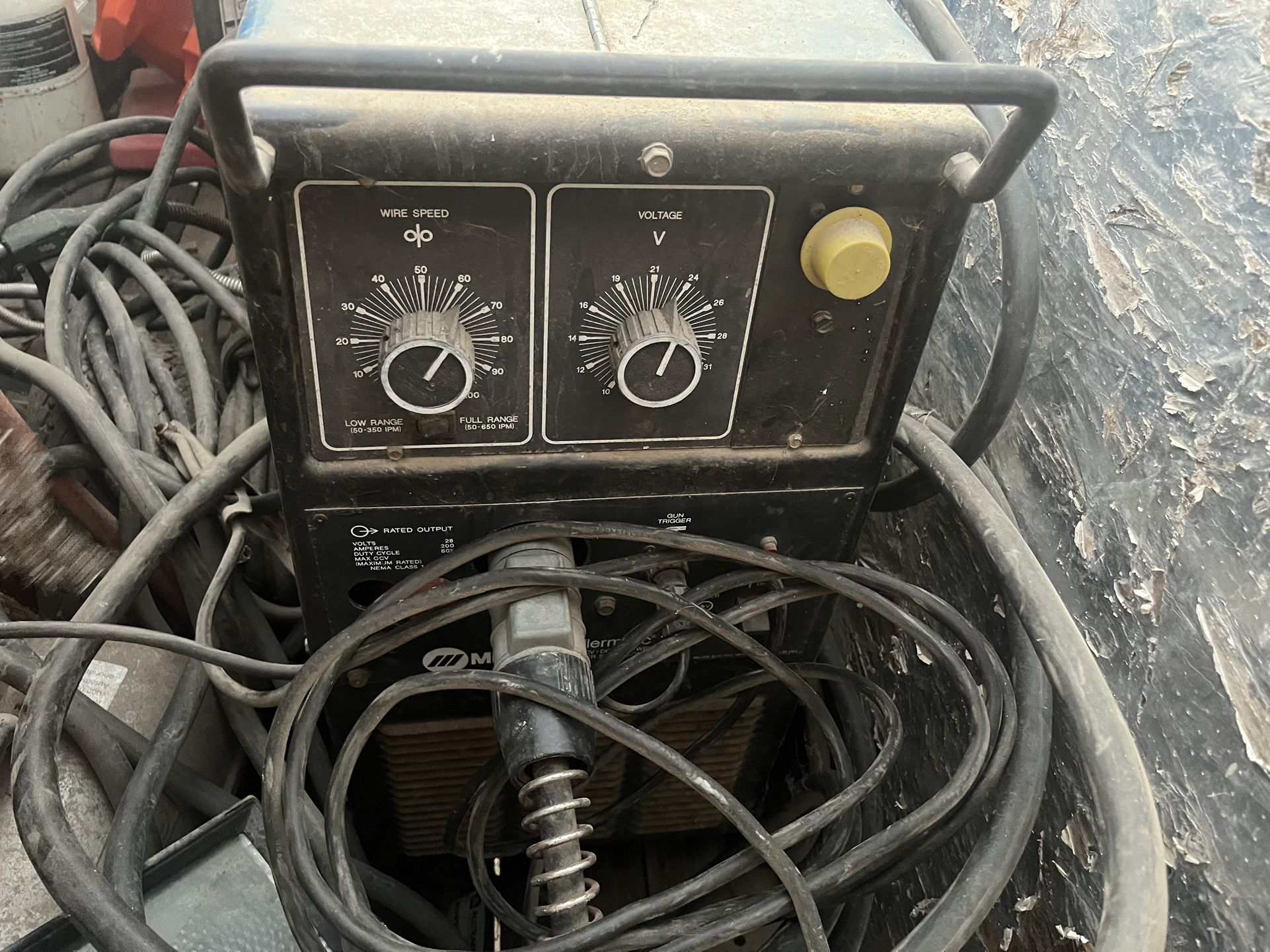 Miller Matic 250 With Spool Mate 200