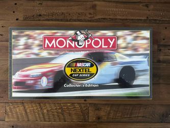 Never Opened Monopoly Game - NASCAR