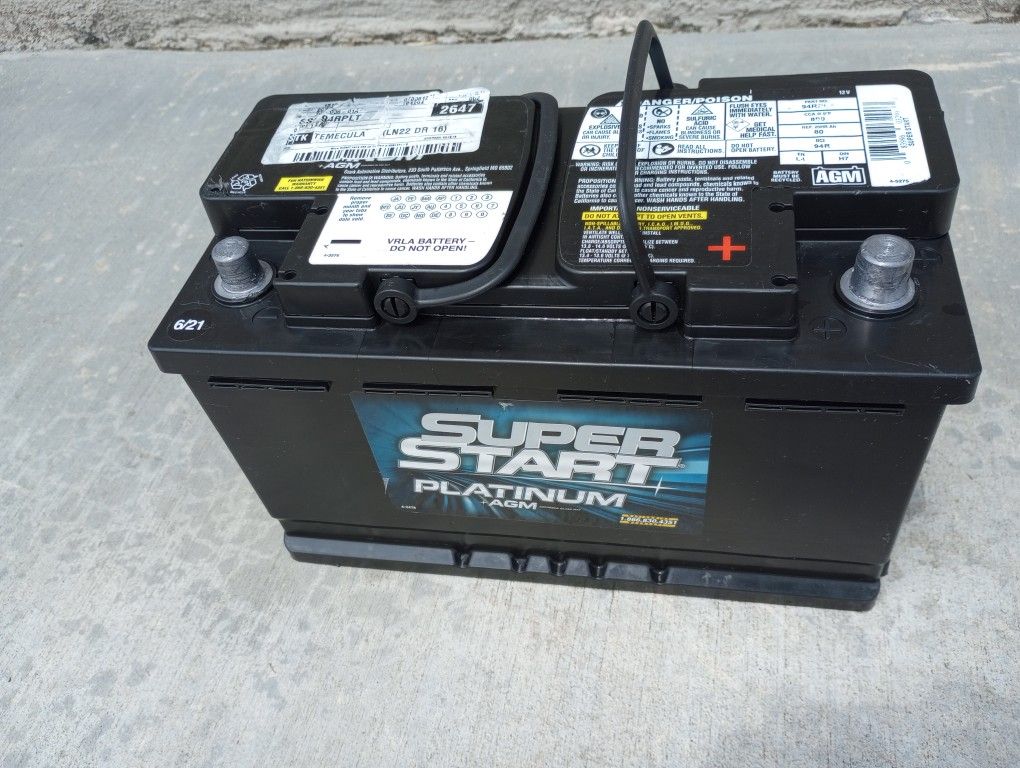 SUPER START AGM BATTERY *** for Sale in West Covina, CA OfferUp