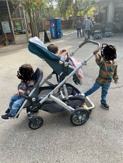 Uppababy Vista with Rumble & Bassinet