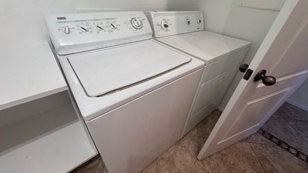 Kenmore washer and dryer