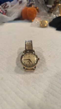 Omega watches 1950 Gold Filled case automatic working good condition vintage bumper movement likely caliber 342