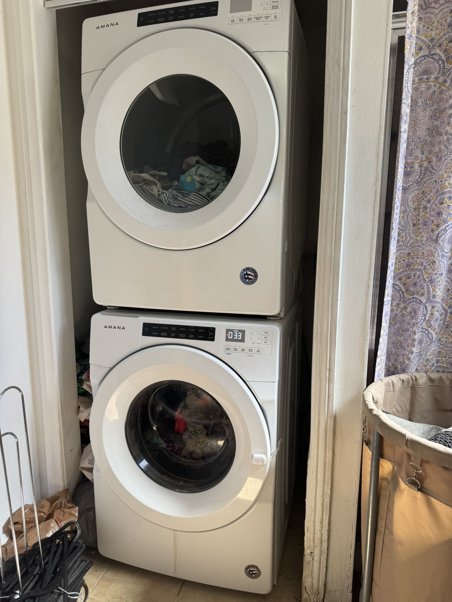 Amana Stackable Washer/Dryer