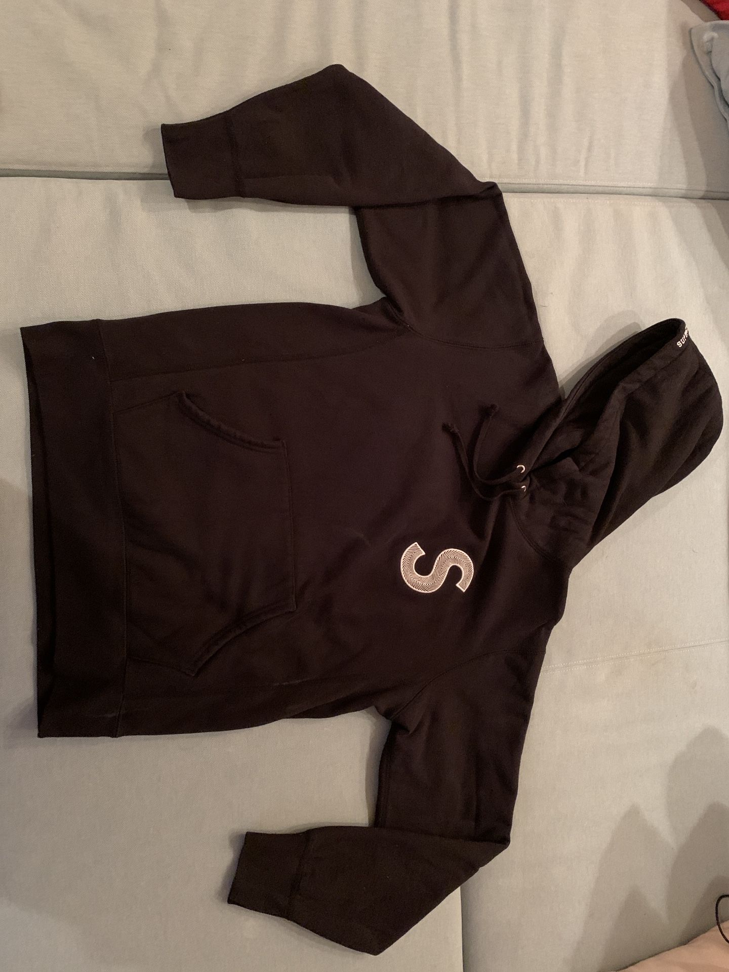 Supreme “S” logo hoodie medium