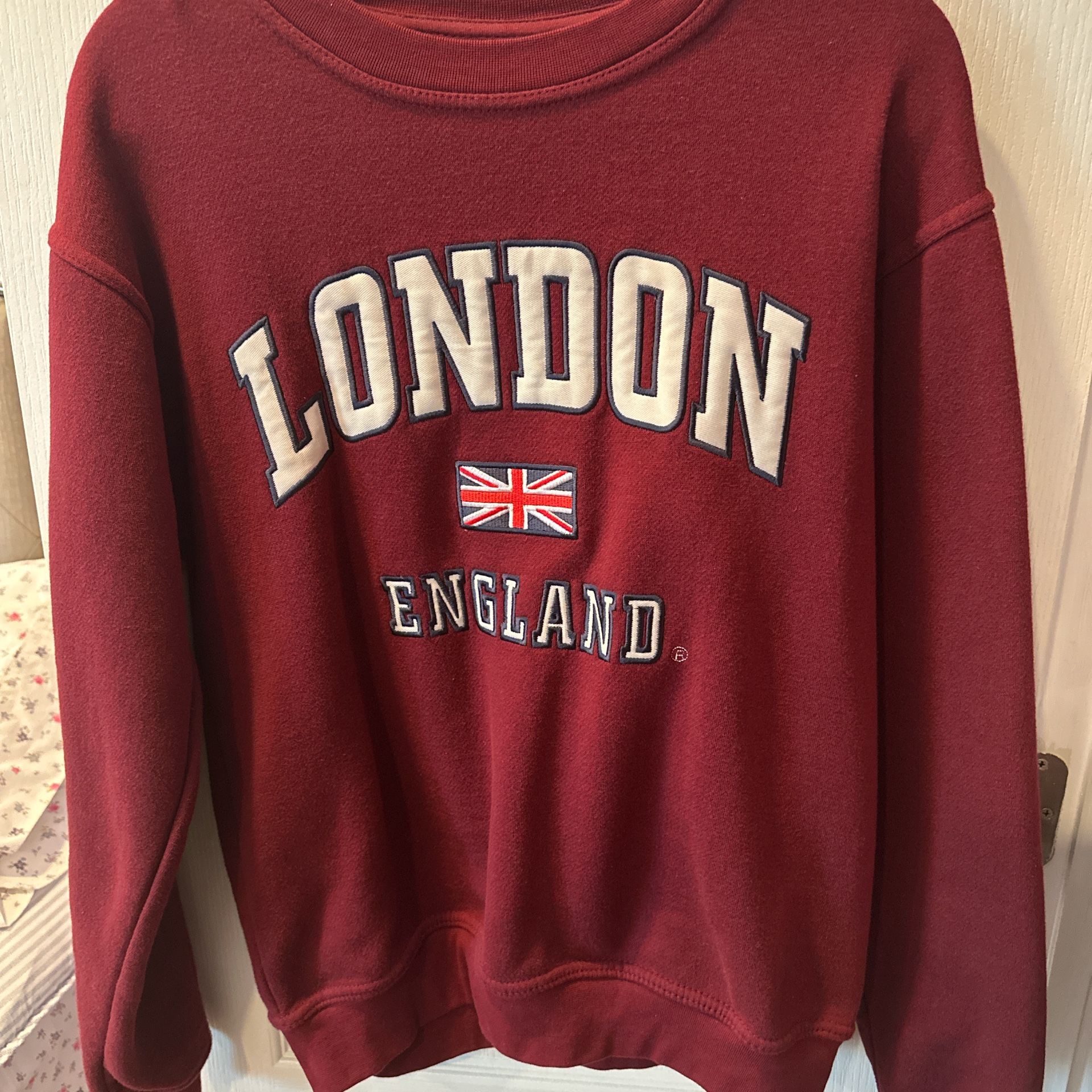 Red Burgundy London Sweatshirt