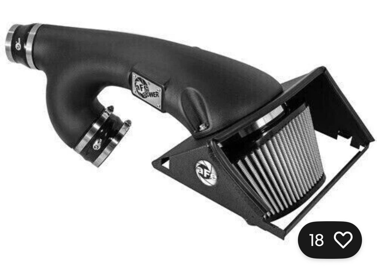 FORD F150 afe 51-32642-1B Magnum FORCE Pro DRY S Intake for 15–23 F-150 2.7L/15–16 3.5L V6