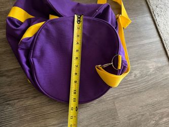 LA Lakers Duffel Bag – Purple & Gold