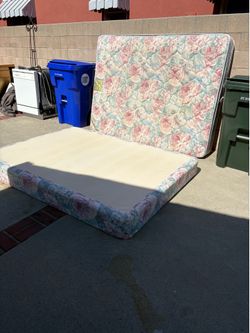 Queen Mattress and box spring