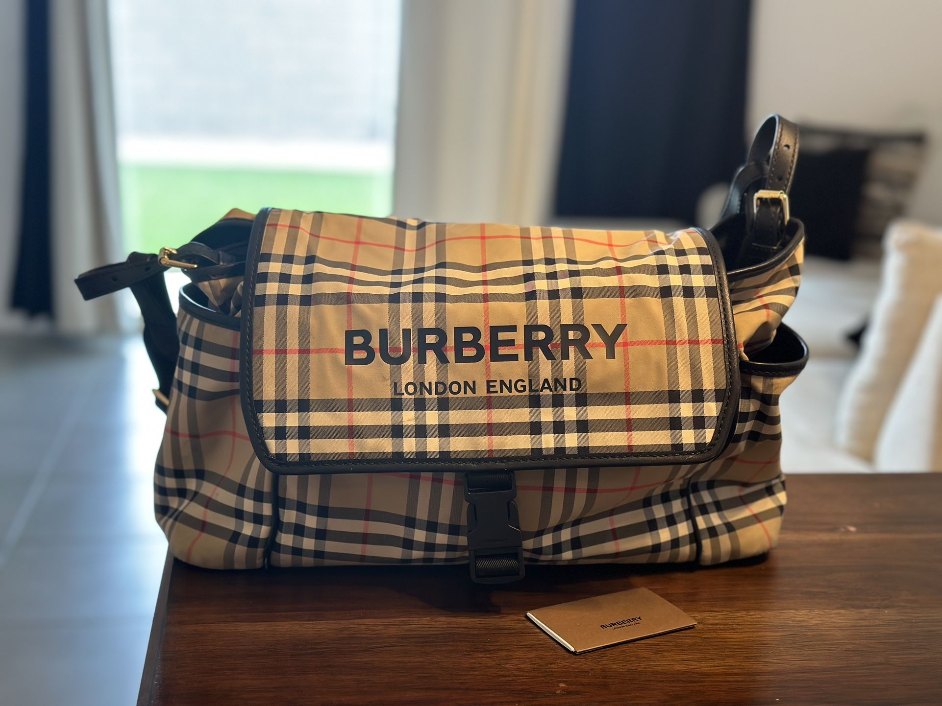 Burberry Diaper Bag 