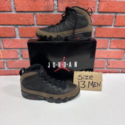 Nike Air Jordan 9 Retro ‘Olive ‘24’ Size 13