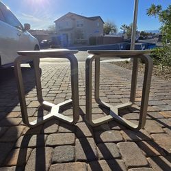 Side End Tables Set Of 2 NEW