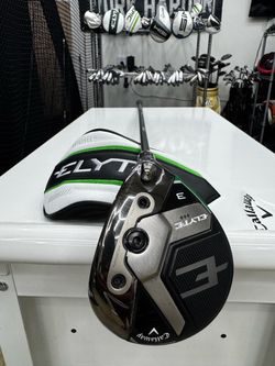 🔥 Callaway Elyte 3-Wood 15° X-Stiff + Headcover 🔥