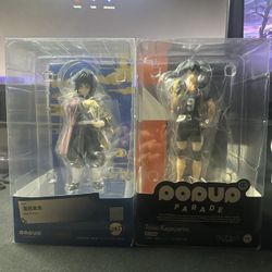 Popup Action Figures (Giyu Tomioka and Tobio Kageyama)
