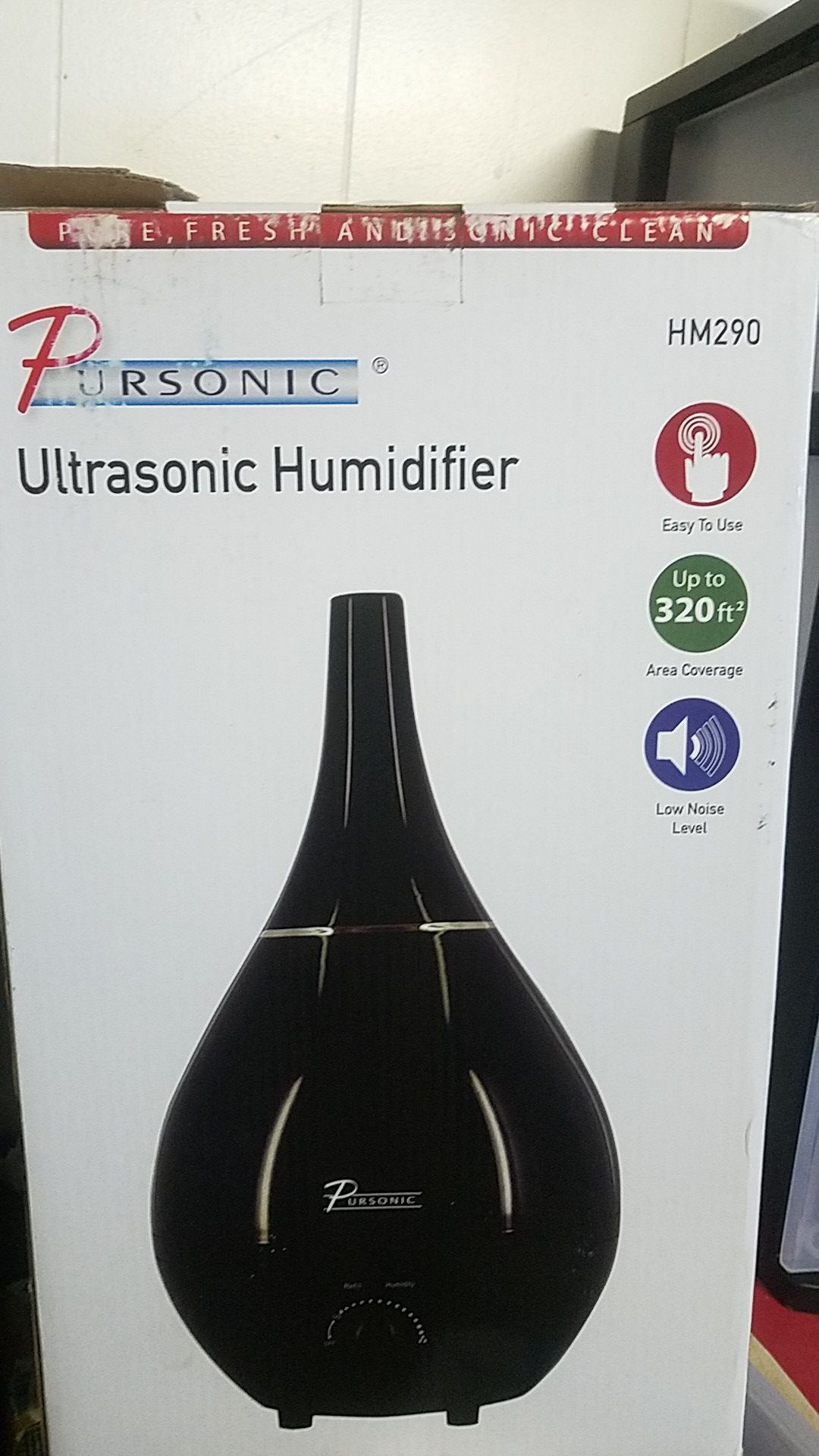 Pursonic humidifier