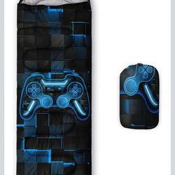 Axolotl Gamepad Sleeping Bag,3 Season