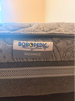 Bob-O-Pedic Memory Foam (Queen) + Box & Frame