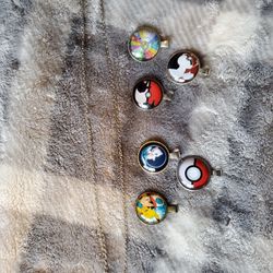 Pokémon Pendants for Necklaces
